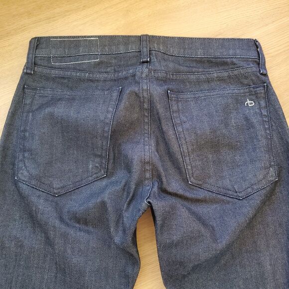 Men's NWOT Rag & Bone Slim Blue Jeans - Picture 6 of 8